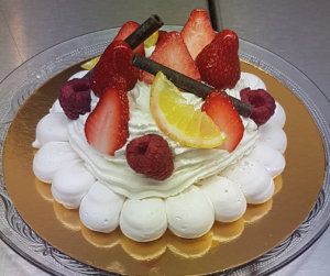 pavlova aux fruits rouges